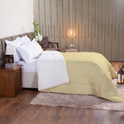 Coberdrom Casal Micropercal Felpudo Bege 2,40x2,20m Casa Dona