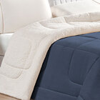 Coberdrom Casal Padrão Marinho  2,40m X 2,20m + Jogo De Cama