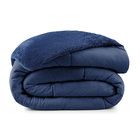 Coberdrom Casal Queen 1 Peça Azul Marinho