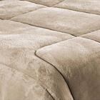 Coberdrom Casal Queen 1 Peça Cáqui