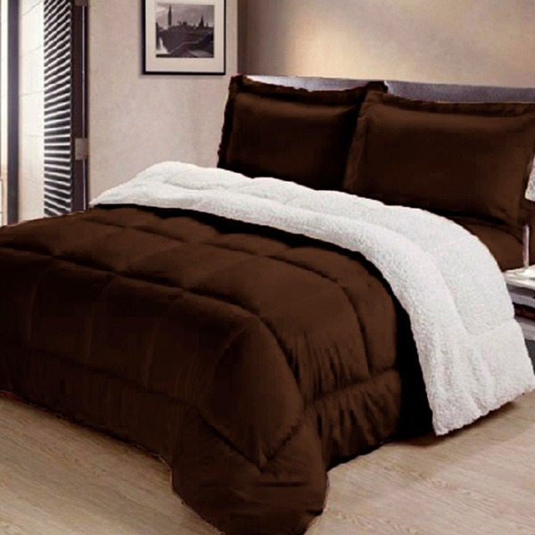 Coberdrom Casal Queen Sherpa Pele De Carneiro Everest Casen T