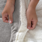 Coberdrom Casal Soft Cinza Valle Enxovais 1 Peça