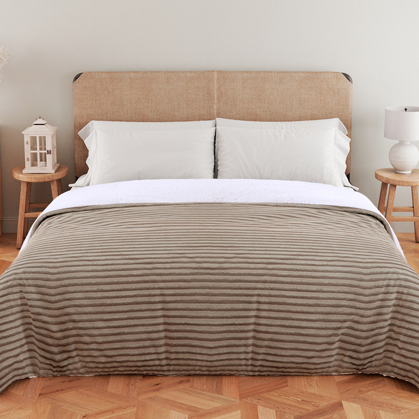 Coberdrom Cobertor Queen Aveludado Manta Soft Com Sherpa Dupl