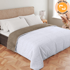 Coberdrom Cobertor Queen Aveludado Manta Soft Com Sherpa Dupl