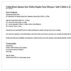 Coberdrom Cobertor Queen Vinho Dupla Face + Jogo De Cama 400