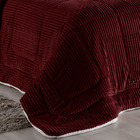 Coberdrom Cobertor Robust King Manta Canelada Sherpa Lã De Ca