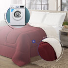 Coberdrom Cobertor Solteiro Maya Dupla Face Manta Fleece E Sh