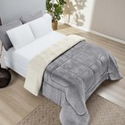 Coberdrom Diamond Casal King Sherpa Com Manta Flannel 01 Peça