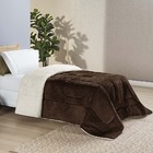 Coberdrom Diamond Solteiro Sherpa Com Manta Flannel 01 Peça -