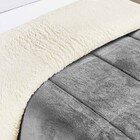 Coberdrom Diamond Solteiro Sherpa Com Manta Flannel 01 Peça -