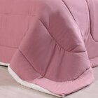 Coberdrom Duetto King Malha 100% Algodão Sherpa 240x260cm Ros