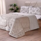 Coberdrom Duetto Plush Casal Malha 100% Algodão 200x220cm Fun