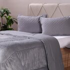 Coberdrom Duetto Plush Casal Malha 100% Algodão 200x220cm Zin