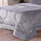 Coberdrom Duetto Plush Queen Malha 100% Algodão 220x240cm Zin