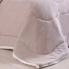 Coberdrom Duetto Queen Malha 100% Algodão Sherpa 220x240cm Ca