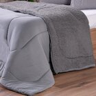 Coberdrom Duetto Tinto Casal Malha 100% Algodão 125g/m² Concr