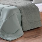 Coberdrom Duetto Tinto Queen Malha 100% Algodão 220x230cm Suc