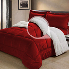 Coberdrom Dupla Face  Casal Queen Tipo Pele De Carneiro Fique