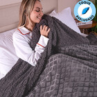 Coberdrom Edredom Manta Casal Aveludado Com Sherpa Soft Dupla