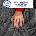 Coberdrom Edredom Manta Queen Aveludado Com Sherpa Soft Dupla