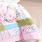 Coberdrom Infantil Pele De Carneiro Sherpa Rosa Colorido Meni