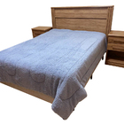 Coberdrom Lepper Dupla Face Solteiro Prisma 1,50m X 2,20m Azu