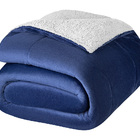 Coberdrom Lepper Dupla Face Solteiro Prisma 1,50m X 2,20m Azu