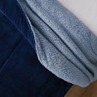 Coberdrom Lepper Dupla Face Solteiro Prisma 1,50m X 2,20m Azu