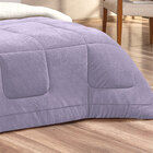 Coberdrom Lilás Dupla Face Casal Sherpa / Soft 2,40m X 2,20m