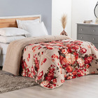 Coberdrom Magnus Casal Queen Manta Quente Sherpa Lã De Ovelha