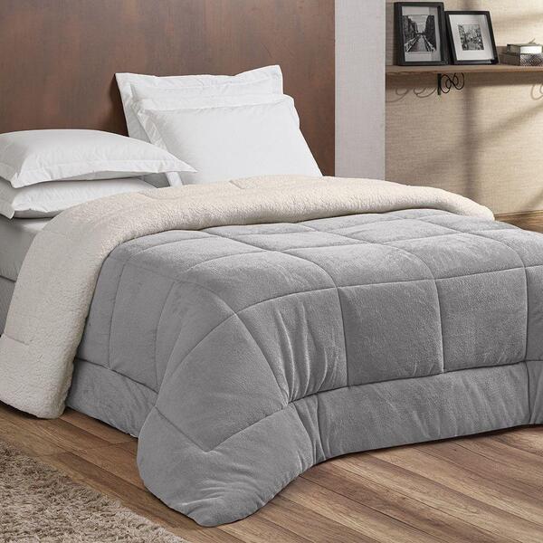 Coberdrom Mirage Queen Sherpa E Manta Toque Lã De Carneiro 1