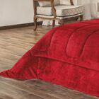 Coberdrom Pele De Carneiro Sherpa Everest King 01 Peça - Verm