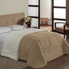 Coberdrom Queen Aquarela Sherpa/mantinha 1 Peça - Camurça