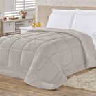 Coberdrom Queen Dupla Face Malha Algodão/mantinha 1 Peça - Ci