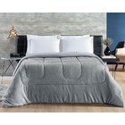 Coberdrom Queen Dupla Face Malha Algodão/mantinha 1 Peça - Ci