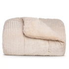 Coberdrom Queen Manta Edredom Canesoft Canelado Plush Soft -2