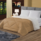 Coberdrom Quentinho Queen Sherpa Bege Casen