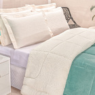 Coberdrom Robust Solteiro Manta Soft Sherpa Lã De Carneiro Pe