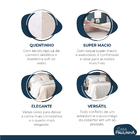 Coberdrom Rolinho Sherpa/manta Fleece King  - Tabaco