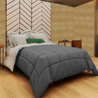 Coberdrom Sherpa 2 Em 1 Noites Quentinhas Cinza Casen