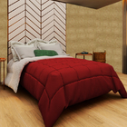 Coberdrom Sherpa Dupla Face Liso/noites Quentes Casen Vermelho