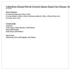 Coberdrom Sherpa Pele De Carneiro Queen Dupla Face Sherpa / S