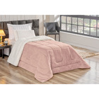 Coberdrom Soft Solteiro 1pç Rosê