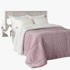 Coberdron Edredom Casal D. Face Sherpa Mantinha Lavanda