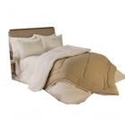 Coberdron Queen Size Aspen Dupla Face Sherpa Avelã