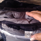 Coberta 6 Peças Casal Queen Dupla Face Casen Preto E Cinza