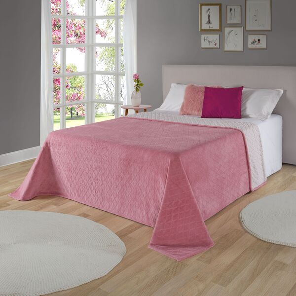 Cobertor Avulso Casal Com Efeito Pele De Carneiro - Chamber S