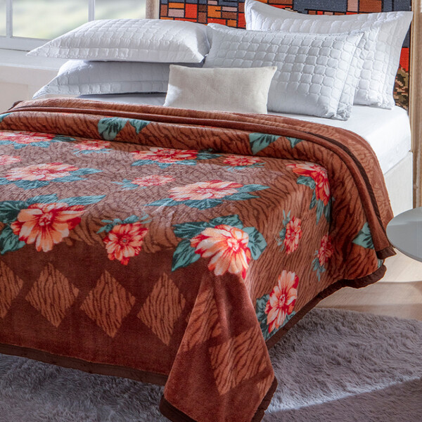 Cobertor Casal Dupla Face 1,80m X 2,20m Dyuri Jolitex Emcompre