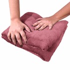 Cobertor Casal Manta Microfibra Fleece 01 Peça - Blush