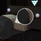 Cobertor Casal Queen Dupla Face 2 Em 1 Com Sherpa Cinza Casen